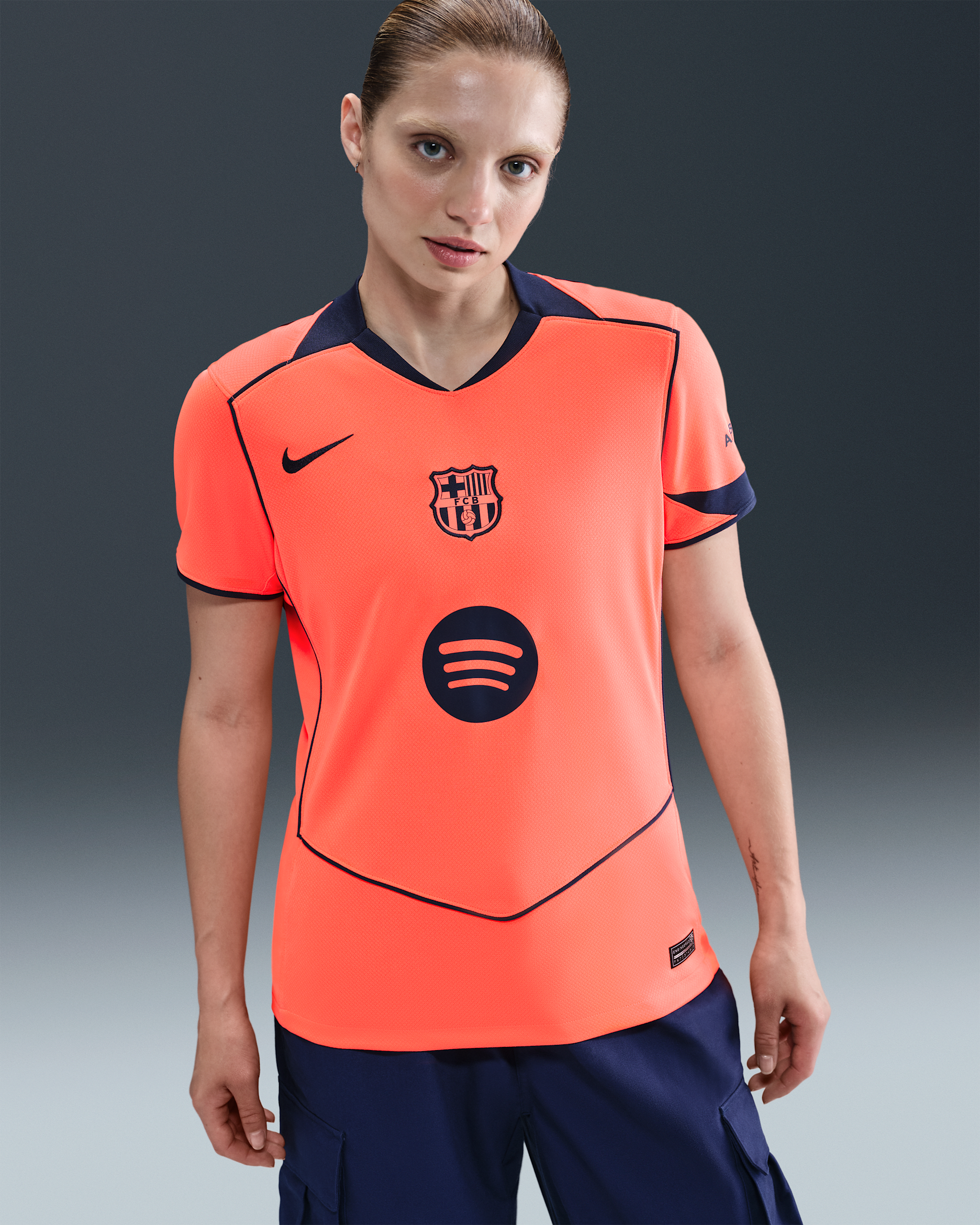 F.C. Barcelona 2025/26 Stadium Third Women's Nike Dri-FIT Total 90